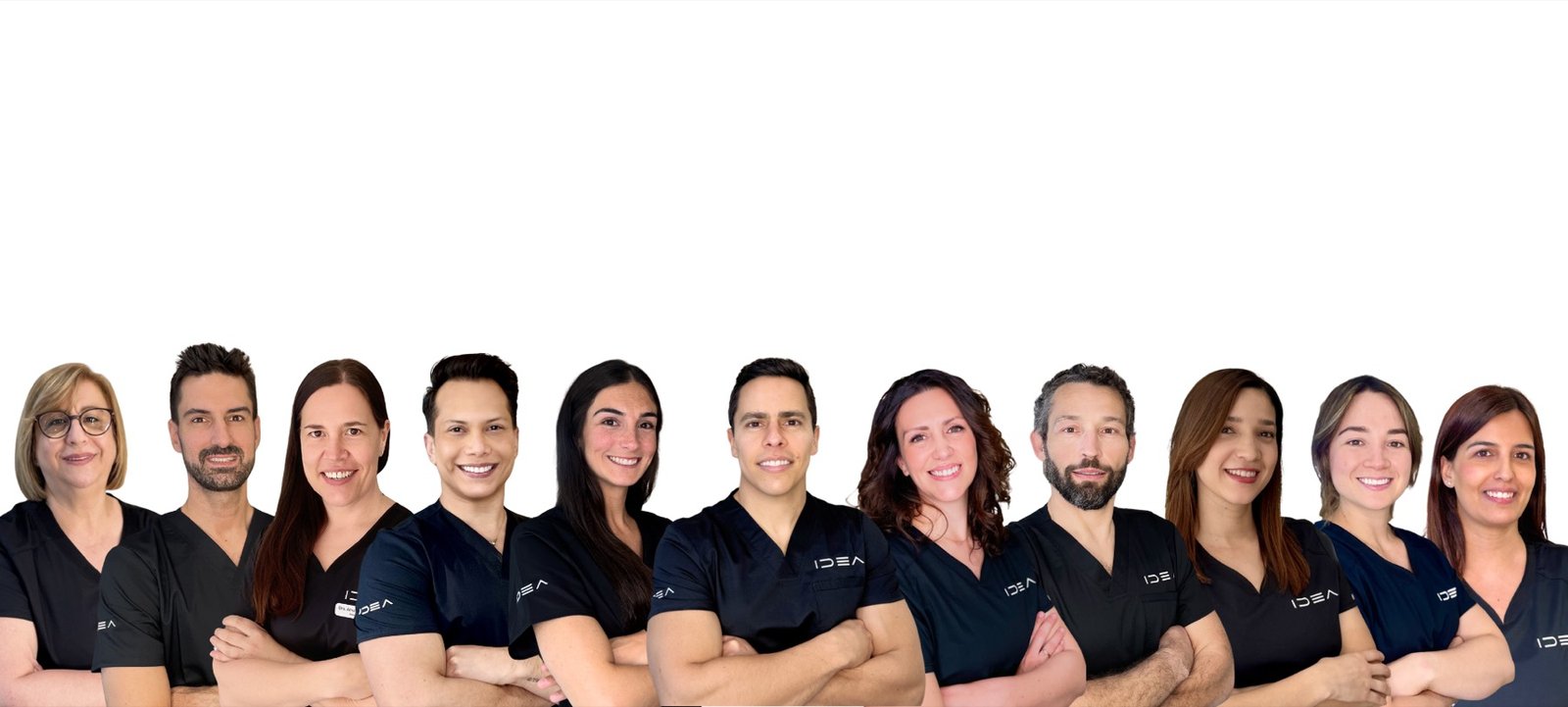 Equipo de especialistas de la clínica dental IDEA en Retiro